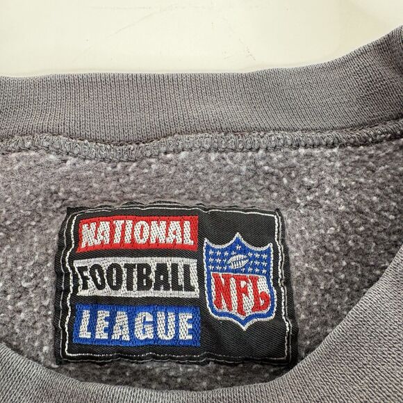 Vintage Oakland Raiders Crewneck Sweatshirt, XL, Black, Logo, NFL, - Picture 4 of 8